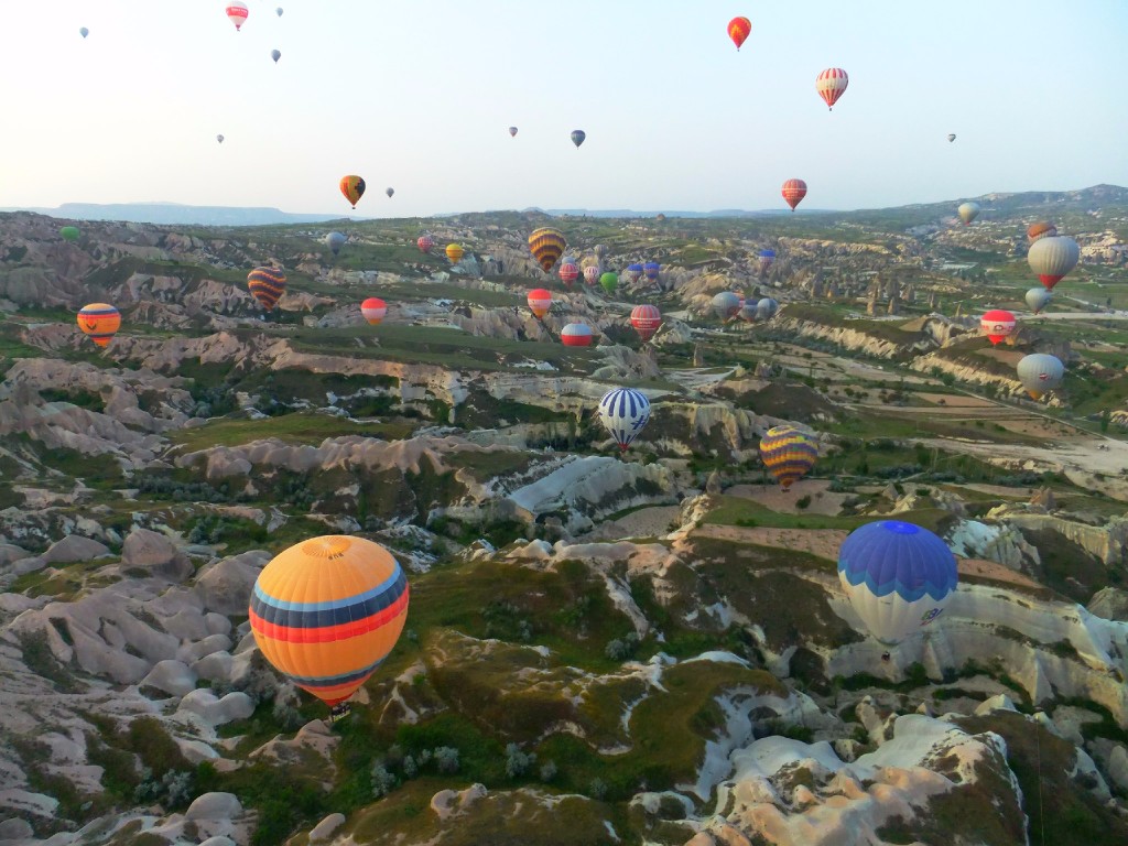 Luftballong i Kappadokien