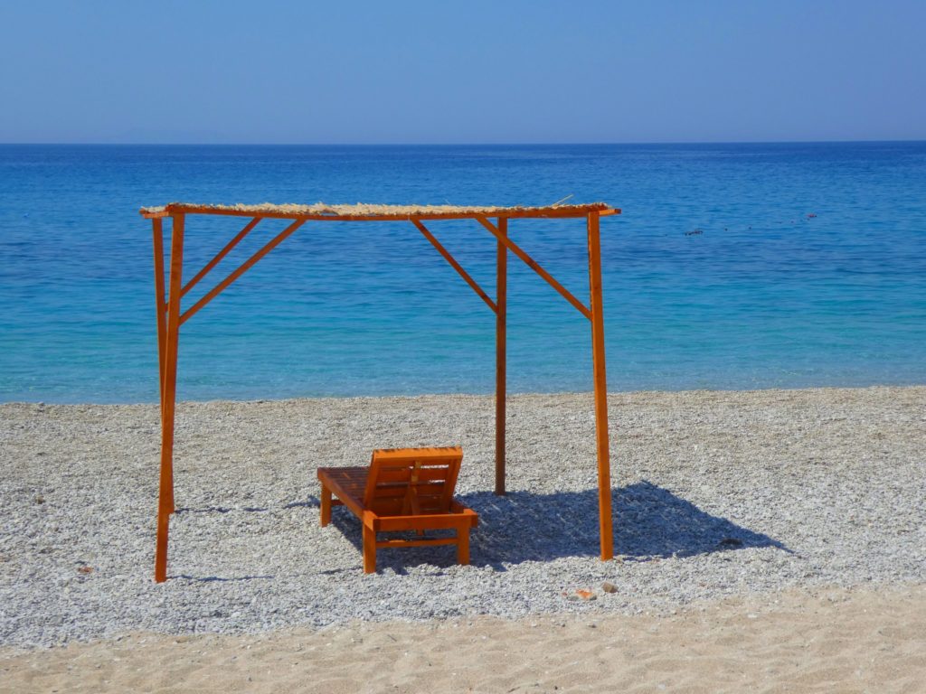 Albaniens bästa stränder - gjipe beach