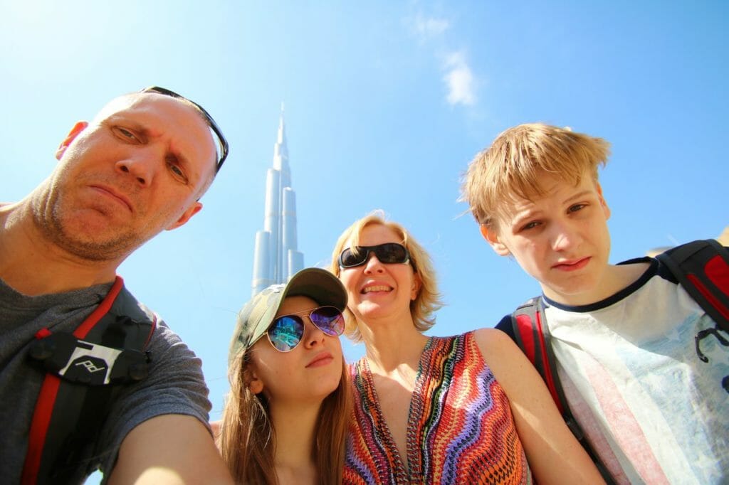 Världens högsta byggnader - burj khalifa