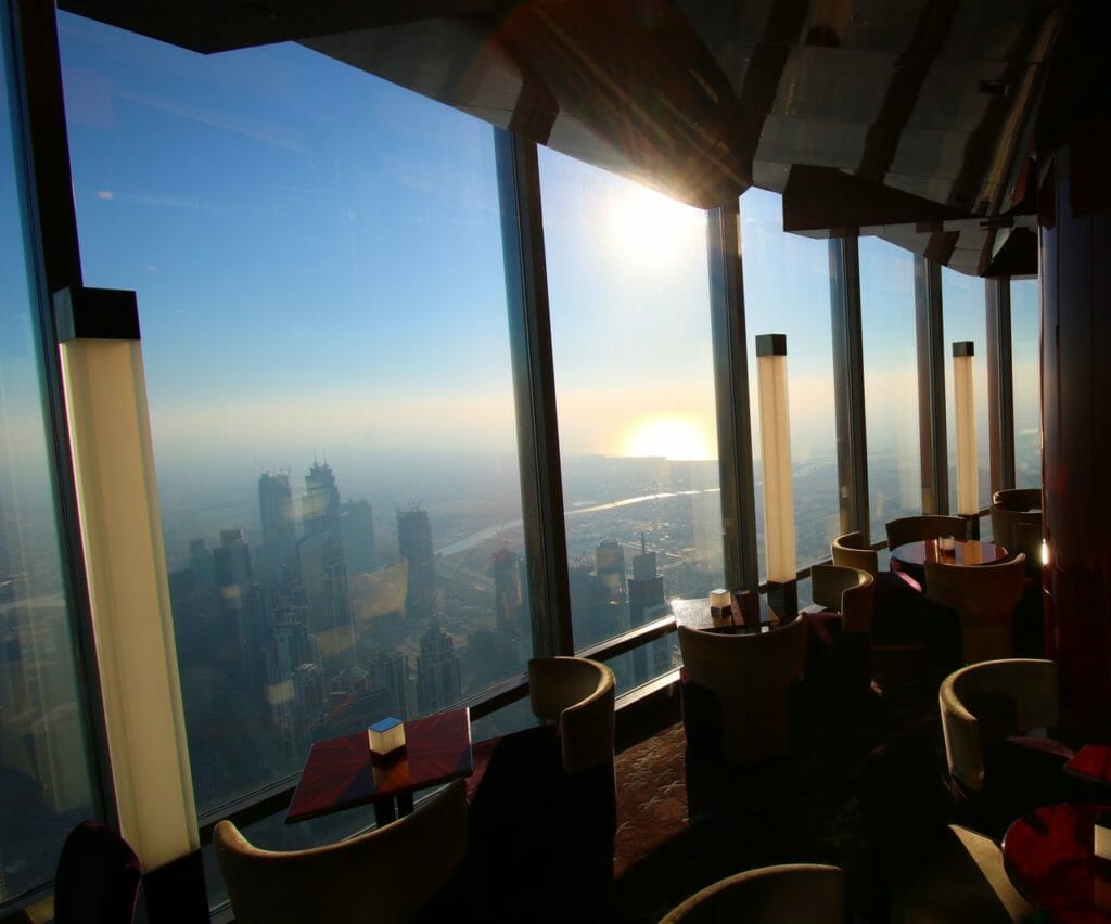 Afternoon Tea i Burj Khalifa Dubai