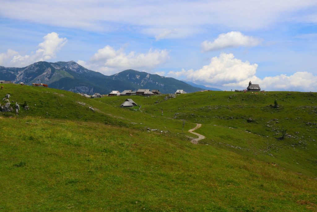 Velika Planina och vandring i Slovenien