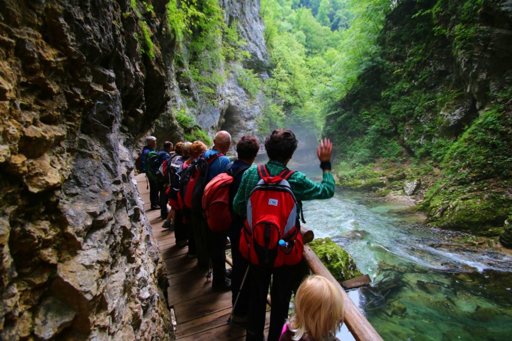 Canyon-vandring i Slovenien: Vintgar, Tolmin och Skocja