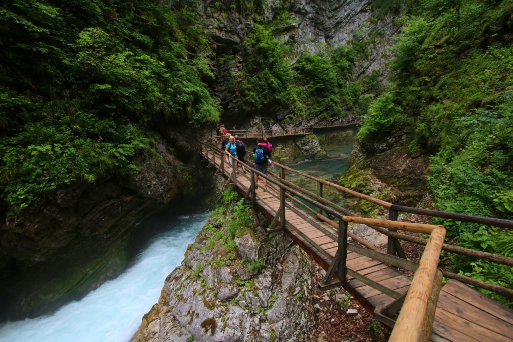 Canyon-vandring i Slovenien: Vintgar, Tolmin och Skocja
