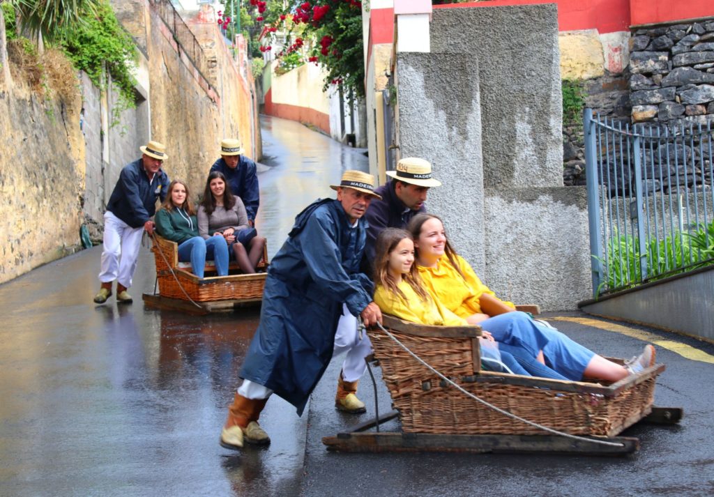 Slädåkning på Madeira - vi går all in som turister i Funchal