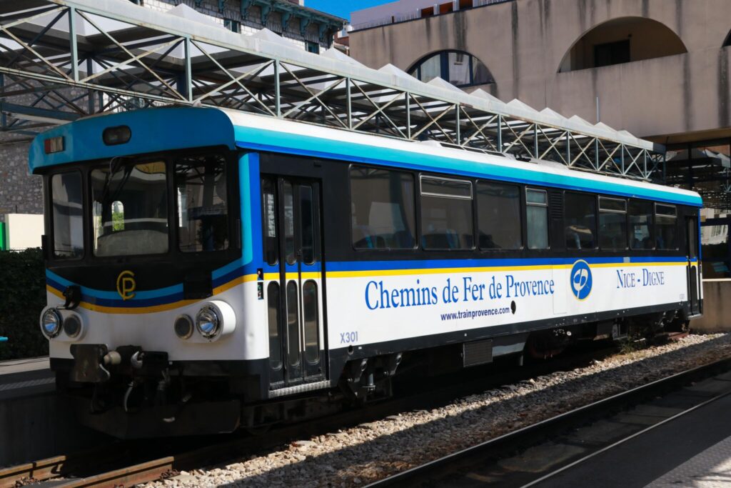 Train des Pignes - en tågresa i Provence