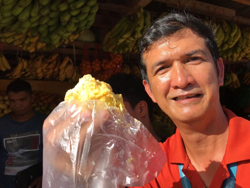 den stinkande frukten Durian
