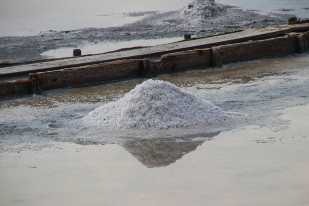 lerbad och salt i Pomorie