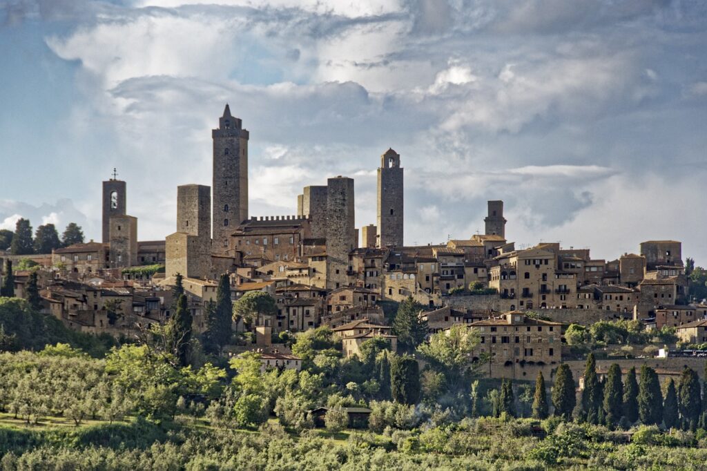 Toscanas mysigaste städer