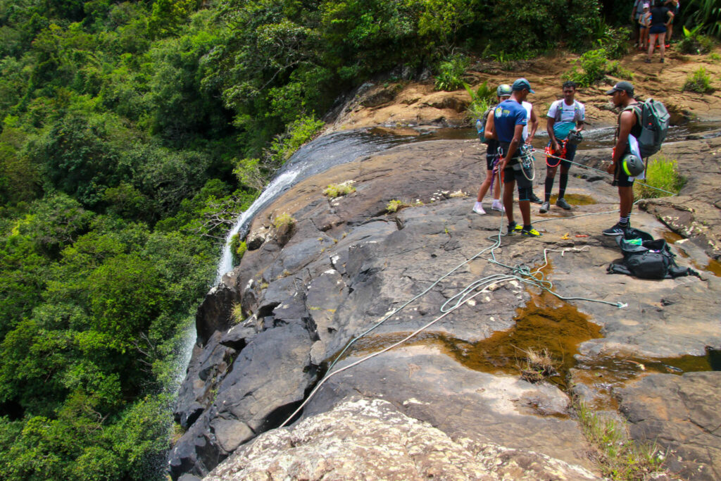 Vandring längs Tamarind Falls