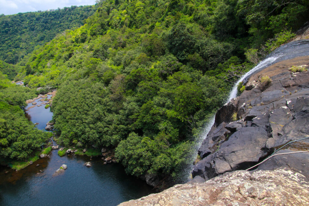 Vandring längs Tamarind Falls