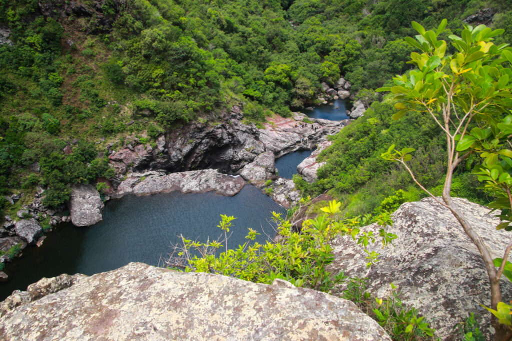 Vandring längs Tamarind Falls