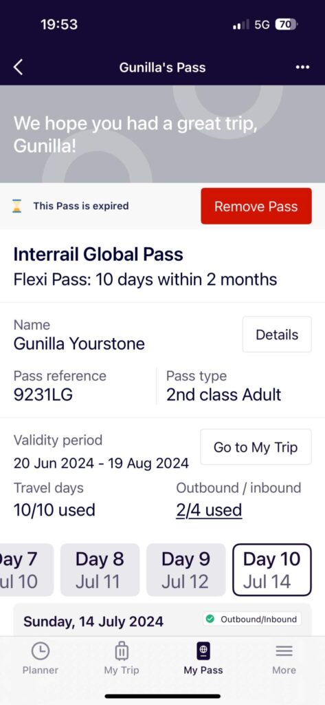 Interrailpass - hur funkar det