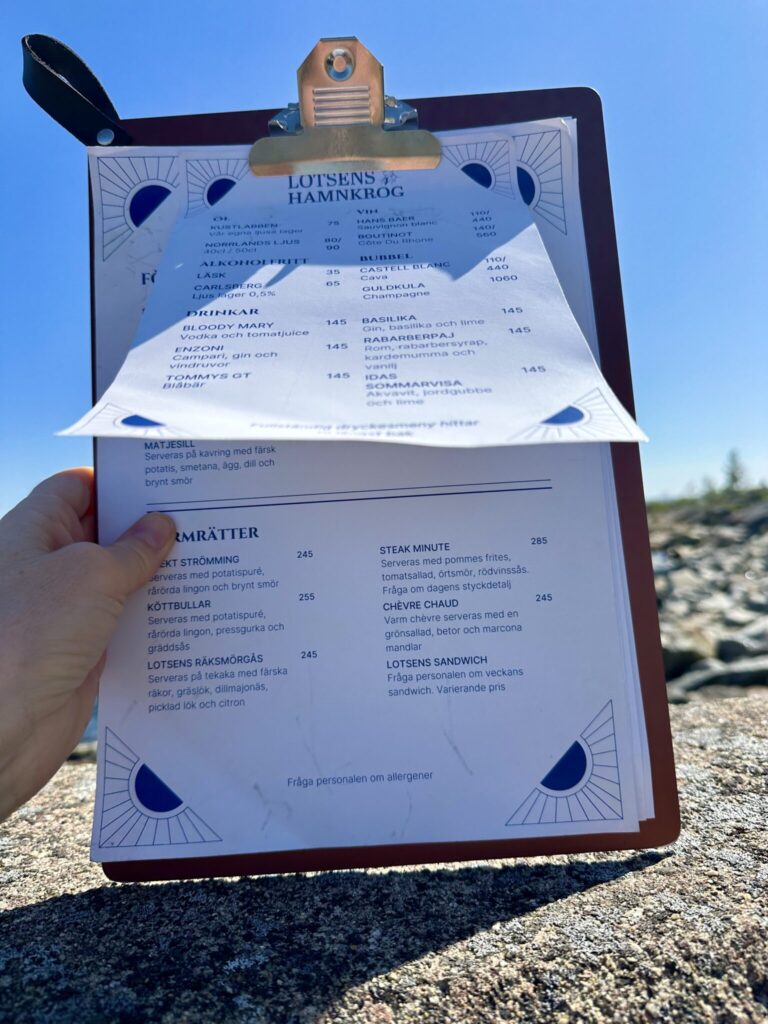 Lotsens hamnkrog i Järnäsklubb
