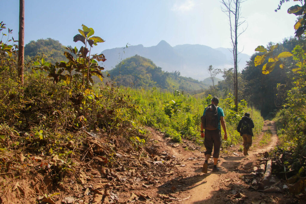 Thin Pha Trail i Laos
