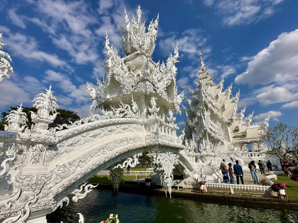 vita templet i Chiang Rai