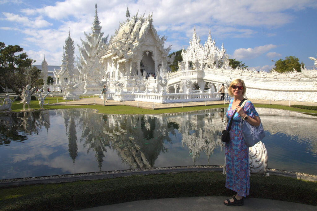 vita templet i Chiang Rai