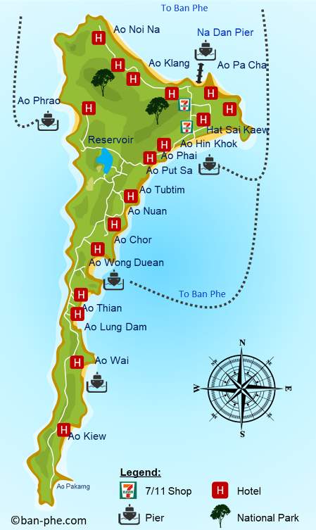 Guide till Koh Samet